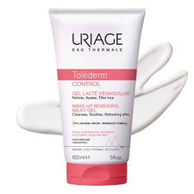 Uriage Tolederm Control Make- Up Removing Milky Gel, Τζελ Ντεμακιγιάζ, 150ml