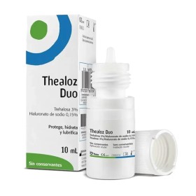 Thea Thealoz Duo Οφθαλμικές Σταγόνες με Υαλουρονικό Οξύ για Ξηροφθαλμία, 10ml