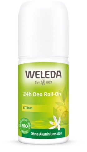 Weleda Αποσμητικό Roll-On 24ωρης Προστασίας Κίτρο, 50ml