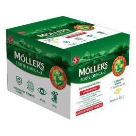 Mollers Μουρουνέλαιο και Ιχθυέλαιο, 150κάψουλες