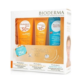 Bioderma Travel Kit Photoderm Max SPF50+ Lait Αντηλιακό Γαλάκτωμα για Μέγιστη Φωτοπροστασία,100ml & Photoderm Max SPF50+ Creme Αντιηλιακή Προστασία,40ml & Photoderm Apres-Soleil After Sun για Πρόσωπο & Σώμα, 100ml
