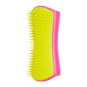 Pet Teezer Detangling & Dog Grooming Brush Βούρτσα για Σκυλιά Μεσαίου & Μεγάλου Μεγέθους Φούξια/Κίτρινο, 1τμχ