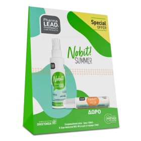 Pharmalead Promo Nobit Summer Green Εντομοαπωθητική Lotion σε Spray 100ml & Απαλυντικό Roll On για Μετά το Τσίμπημα 20ml, 1σετ