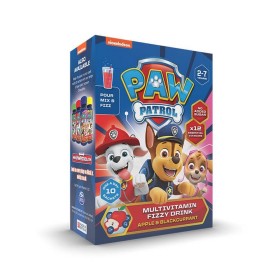 Health Fuel Paw Patrol Multivitamin Fizzy Drink Παιδικές Πολυβιταμίνες Μήλο & Φραγκοστάφυλο 2-7 Ετών, 10 φακελάκια