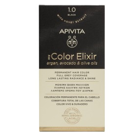 Apivita My Color Elixir Μόνιμη Βαφή Μαλλιών No 1.00 Μαύρο, 125ml