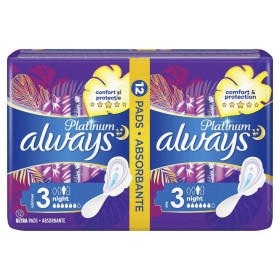 Always Platinum Ultra Night No3 Σερβιέτες, 12 τμχ
