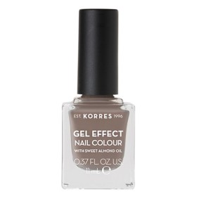 Korres Gel Effect Nail Color Βερνίκι Νυχιών Stone Grey 95, 11ml