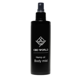 CBD World Hemp Oil Body Mist Σπρέι Σώματος, 200ml