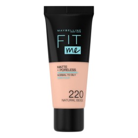 Maybelline Fit Me Matte & Poreless Foundation 220 Natural Beige, 30ml