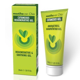 Mastiha Var.Chia Cutaneous Regenerative & Soothing Gel Αναπλαστικό & Καταπραϋντικό Gel, 30ml