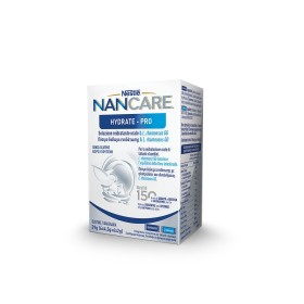 Nestle Nancare Hydrate Pro Διάλυμα Ενυδάτωσης με Ηλεκτρολύτες και Υδατάνθρακες, 6x4.5g  & 6x2gr, 12 φακελίσκοι