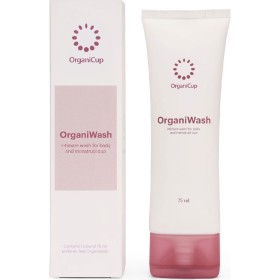 OrganiCup OrganiWash Υγρό Καθαρισμού για το Κύπελλο Περιόδου & την Ευαίσθητη Περιοχή, 75ml