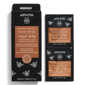 Apivita Express Beauty Μάσκα Προσώπου για Σύσφιξη & Αναζωογόνηση με Βασιλικό Πολτό, 16ml