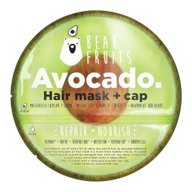 Bear Fruits Avocado Μάσκα Μαλλιών για Επανόρθωση & Περιποίηση, 20ml & Σκουφάκι Αβοκάντο, 1τεμ, 1σετ