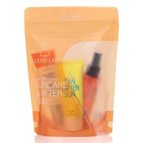 Youth Lab Sun & After Sun Travel Size Bag  Αντηλιακή Προστασία και Διατήρηση Μαυρίσματος, 3τμχ