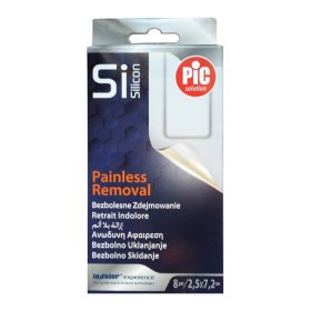 Pic Solution Αυτοκόλλητα Επιθέματα Painless Removal 2.5x7.2cm, 8τμχ