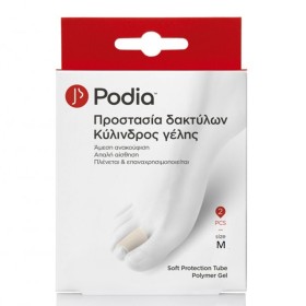Podia Προστασία Δακτύλων Κύλινδρος Γέλης Μέγεθος M, 2τεμ.