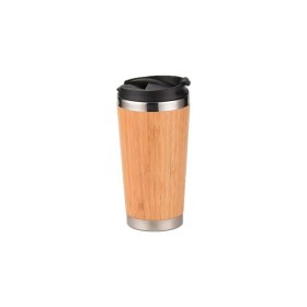 Ola Bamboo Μπουκάλι Θερμός από Φυσικό Μπαμπού, 450ml