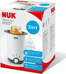 Nuk Thermo Θερμαντήρας Μπιμπερό & Βρεφικής Τροφής 3σε1, 3τμχ