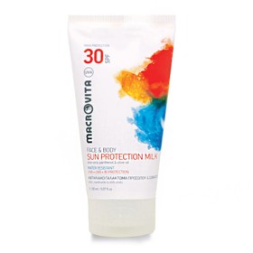 Macrovita Αντηλιακό Πρόσωπο & Σώμα Spf30, 150ml