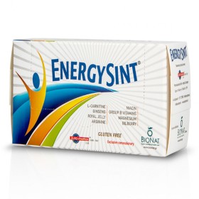 Bionat Energy Sint Συμπλήρωμα Διατροφής για την Ενέργεια του Οργανισμού, 10vials x 15ml