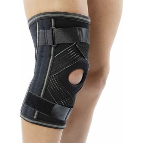 Anatomichelp 0025 Επιγονατίδα Χιαστών με Ελάσματα Μαύρο, 1τμχ