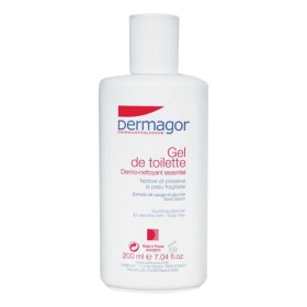 Inpa Dermagor Gel De Toilette Ήπιο Καθαριστικό Gel για Ξηρά και Άτονα δέρματα, με Φυτικά Εκχυλίσματα, 200ml