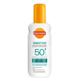 Carroten Αντηλιακό Γαλάκτωμα Spray Sensitive SPF50+, 200ml