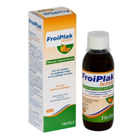 Froika Froiplak Homeo Mouthwash Στοματικό Διάλυμα Πορτοκάλι - Γκρέϊπ Φρουτ, 250ml