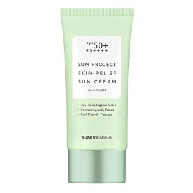 Thank You Farmer Sun Project Skin-Relief Sun Cream SPF50+ Αντηλιακό Προσώπου, 50ml
