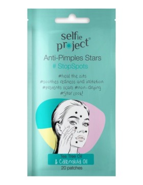 Selfie Project Anti-Pimples Stars Κατά των Σπυριών #StopSpots, 20pcs 