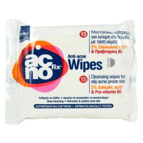 Intermed Αcnofix Wipes Μαντηλάκια Κατά της Ακμής, 15τμχ