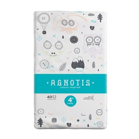 Agnotis Πάνες με Αυτοκόλλητο Baby Eco No.4+ για 9-20kg, 40τμχ