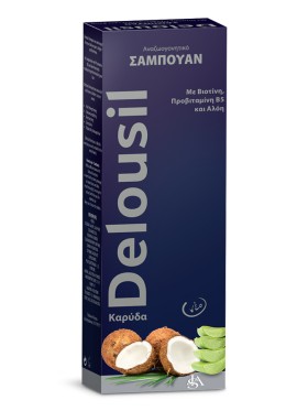 Delousil Refreshing Shampoo Αναζωογονητικό Σαμπουάν με Aρωμα Καρύδας, 400ml