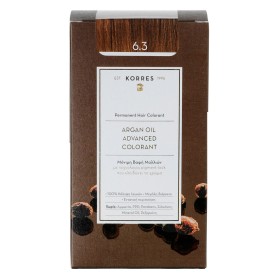 Korres Argan Oil Advanced Colorant Μόνιμη Βαφή Μαλλιών 6.3 Ξανθό Σκούρο Χρυσό/Με΄λί, 50ml