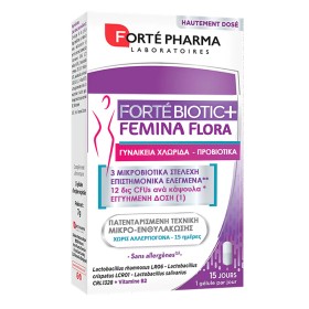 Forte Pharma Fortebiotic+ Femina Flora για τη Γυναικεία Μικροχλωρίδα, 15κάψουλες