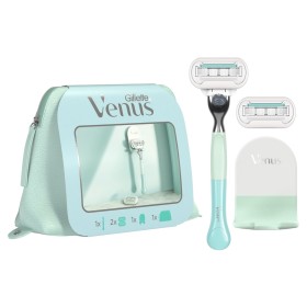 Gillette Venus Extra Smooth Sensitive Limited Edition Γυναικεία Ξυριστική Μηχανή, Ανταλλακτική Κεφαλή, Βάση για το Ντους & Νεσεσέρ, 1 σετ