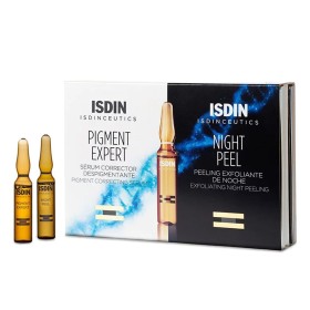 Isdin Pigment Expert & Night Peel Ορός Διόρθωσης της Χρώσης του Δέρματος και Απολεπιστικό Πίλινγκ Νυκτός, 10x2ml & 10x2ml