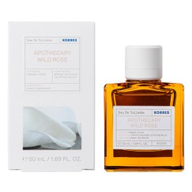Korres Apothecary Wild Rose Eau De Toilette Κολόνια με Νότες Freesia Lychee, 50ml