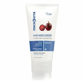 Macrovita Red Grape Hair Moisturizer, Μάσκα Μαλλιών Κόκκινο Σταφύλι & Δαφνέλαιο, 150ml