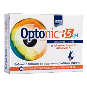 Intermed Optonic B5 Gel Eye Drops Οφθαλμικές Σταγόνες, 5ml
