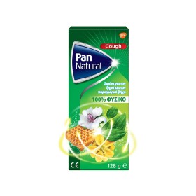 Pan Natural Cough Syrup Σιρόπι για τον Ξηρό & Παραγωγικό Βήχα, 128gr