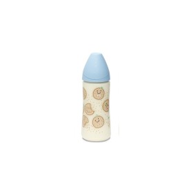 Suavinex Biberon REF.3800143 Tett F.M.Sil.360ml  6+m S 2 M light blue
