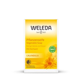 Weleda Calendula Σαπούνι Καλέντουλας Για τον Καθαρισμό της Ευαίσθητης Επιδερμίδας, 100gr