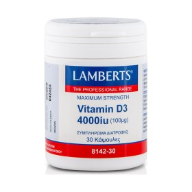 Lamberts Vitamin D3 4000iu 30 κάψουλες
