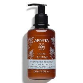 Apivita Pure Jasmine Moisturizing Body Milk, Ενυδατικό Γαλάκτωμα Σώματος, 200ml