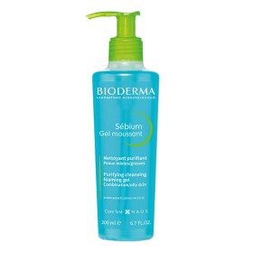 Bioderma Sebium Gel Moussant Απαλό Αφρίζον Gel Καθαρισμού για Μεικτό προς Λιπαρό ή με Τάση Ακμής Δέρμα, 200ml