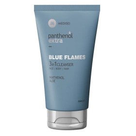 Medisei Panthenol Extra Blue Flames 3 In 1 Ανδρικό Αφρόλουτρο & Σαμπουάν Καθημερινής Χρήσης Για Πρόσωπο Σώμα & Μαλλιά, 200ml