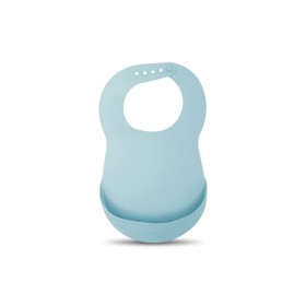 Σαλιάρα σιλικόνης Suavinex Forest Blue