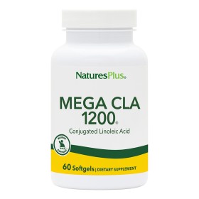 Natures Plus Mega Cla 1200mg για Μείωση του Σωματικού Λίπους & Αύξηση της Μυϊκής Μάζας, 60caps